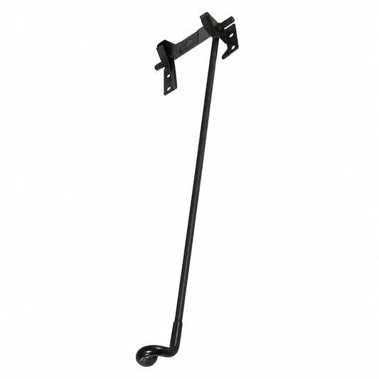 QUARKZMAN 4er Set Klappbare Tischbeine 63,5 cm Metall für Möbel DIY Projekte Schwarz