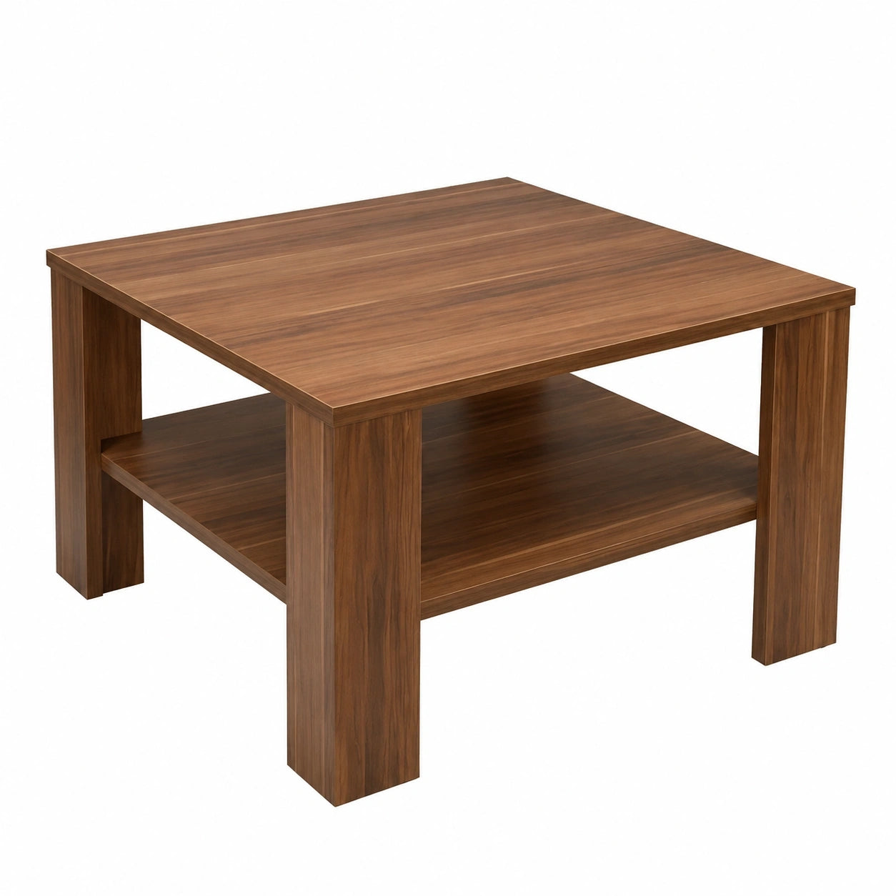 Moderner Couchtisch aus Nussbaumholz